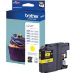 Brother LC123Y Gul Original