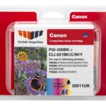 MM Canon Value Pack (PGI-520BK & CLI-521BK/C/M/Y)
