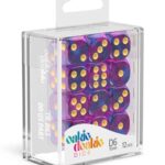 Oakie Doakie Dice D6 Dice 16 mm Gemidice - Amethyst (12)