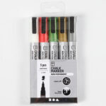 Colortime Chalk markers metallicfärger