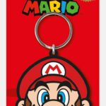 Super Mario Rubber Keychain Mario 6 cm