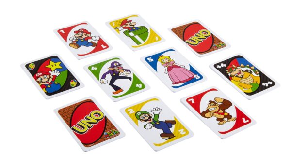 Super Mario Card Game UNO