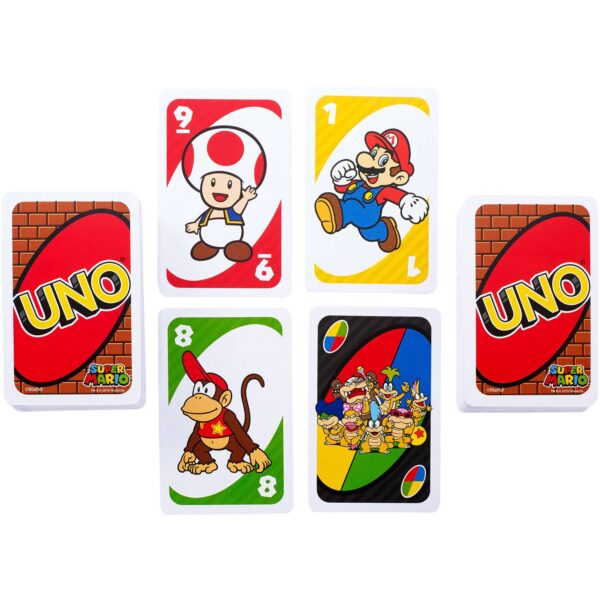 Super Mario Card Game UNO