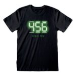 Squid Game T-Shirt 456 Digital Text - (Large)