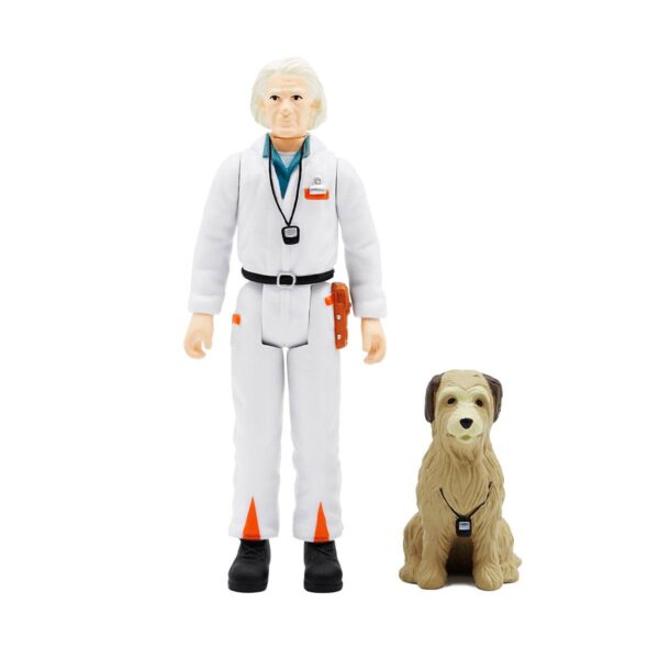 Back To The Future ReAction Action Figure Doc Brown 10 cm