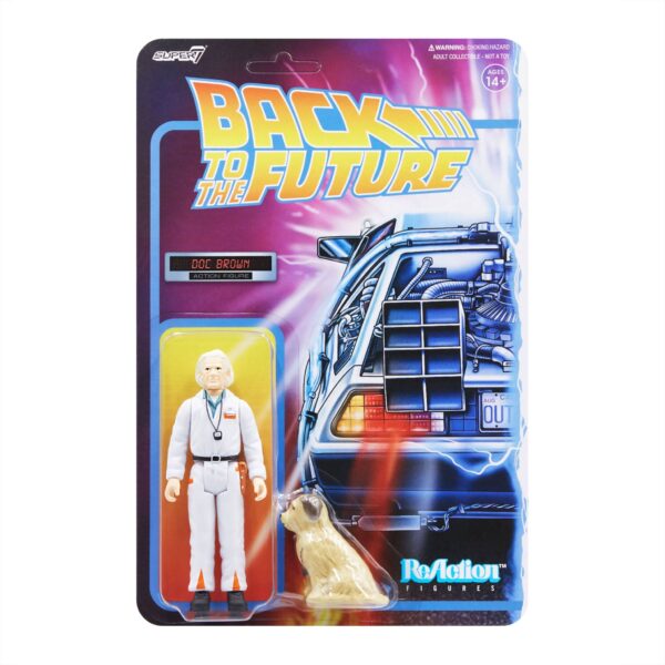 Back To The Future ReAction Action Figure Doc Brown 10 cm - Bild 2