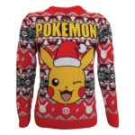 Pokémon Sweatshirt Christmas Jumper Pikachu - Small