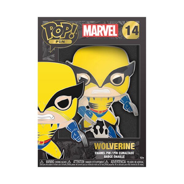 Marvel POP! Enamel Pin Wolverine 10 cm - Bild 4