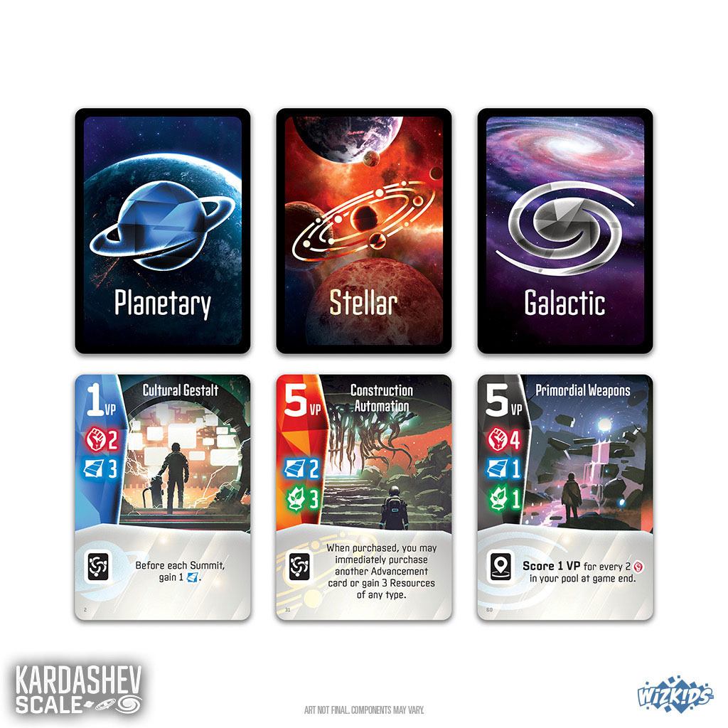 WizKids Card Game Kardashev Scale english - Bild 3