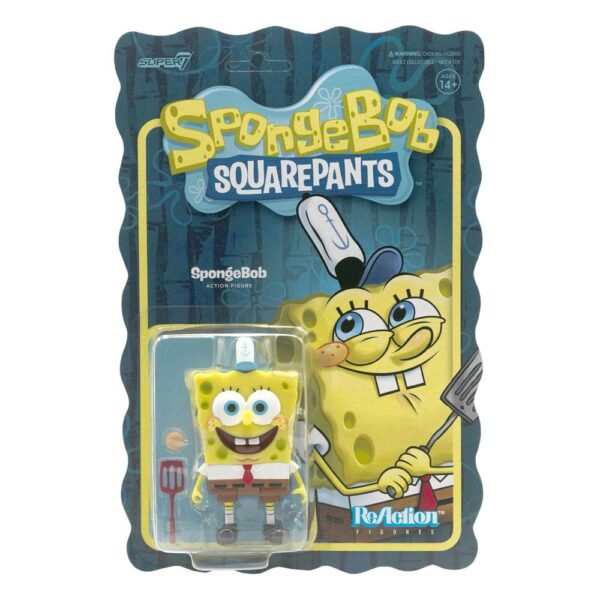 SpongeBob SquarePants ReAction Action Figure SpongeBob 10 cm - Bild 2