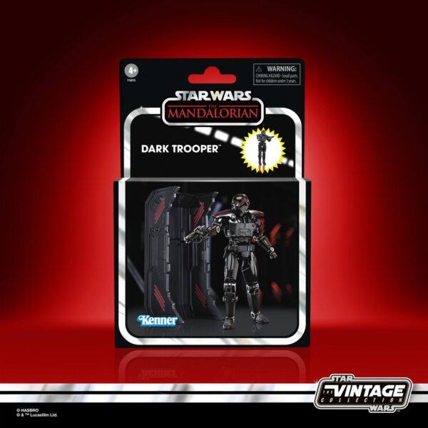 Star Wars: The Mandalorian Vintage Collection Action Figure 2022 Dark Trooper 10 cm - Bild 11