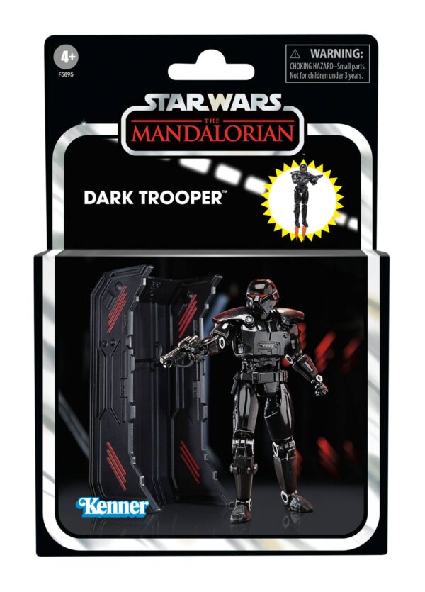 Star Wars: The Mandalorian Vintage Collection Action Figure 2022 Dark Trooper 10 cm - Bild 7