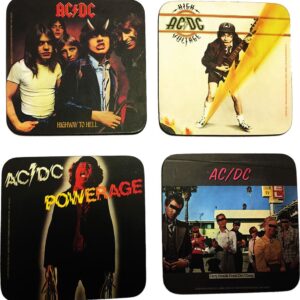 AC/DC Underlägg 4-Pack