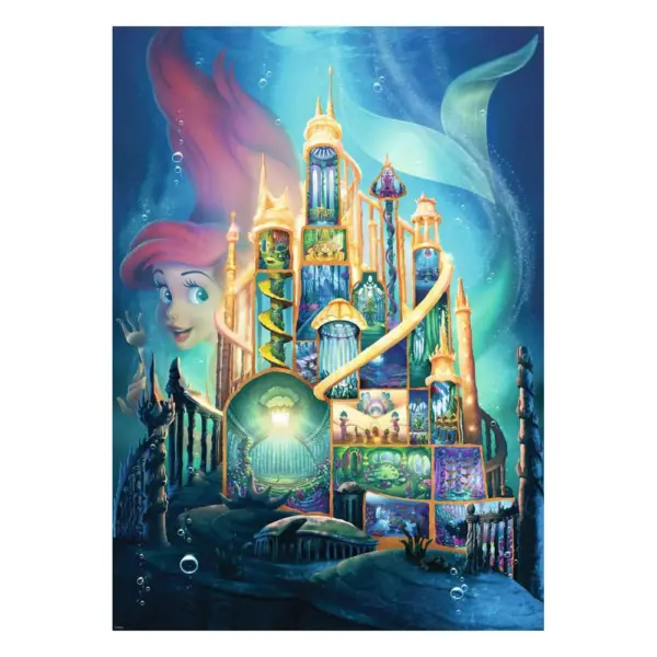 Disney Castle Collection Jigsaw Puzzle Ariel (The Little Mermaid) (1000 pieces)