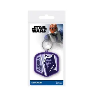 Star Wars Rubber Keychain Ahsoka 6 cm