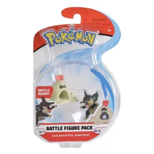 Pokémon Battle Figure Pack Mini Figures 5 cm - Alolan Rattata & Sandygast