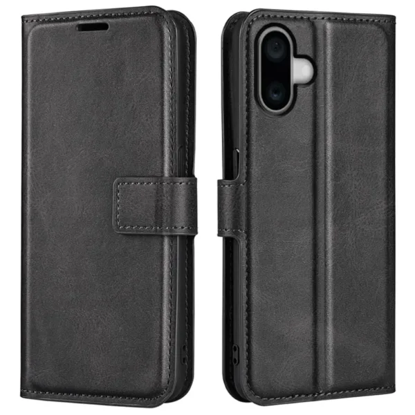 iPhone 16 Cover with card slots - Black