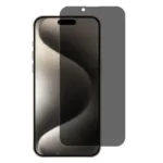 iPhone 16 privacy screen protector in tempered glass