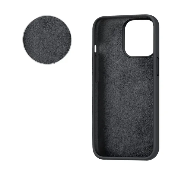 SiGN Liquid Silicone Case for iPhone 16 Pro - Black - Bild 2