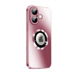 SiGN Magnetic Case iPhone 16 with lens protection and logo view - Pink