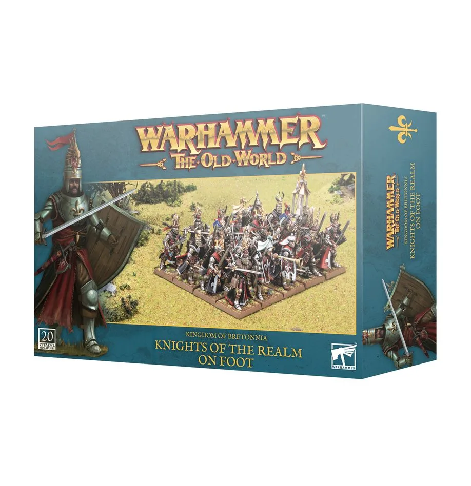 Warhammer: The Old World - Kingdom of Bretonnia - Knights of the Realm on Foot