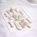 3D-Print - Kit Card - Skeleton - White