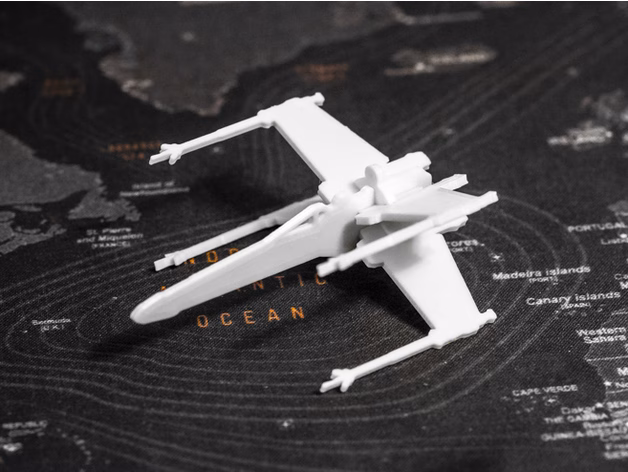 3D-Print - Kit Card - Star Wars - X-Wing - Grey - Bild 2