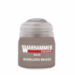 Warhammer Colour: Base - Runelord Brass 12ml